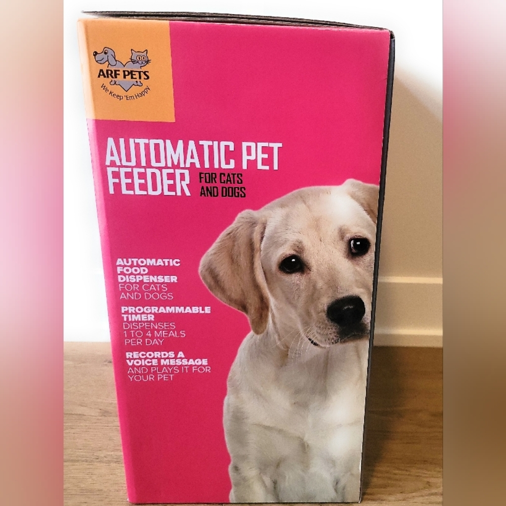 Automatic Pet Feeder for Cats and Dogs